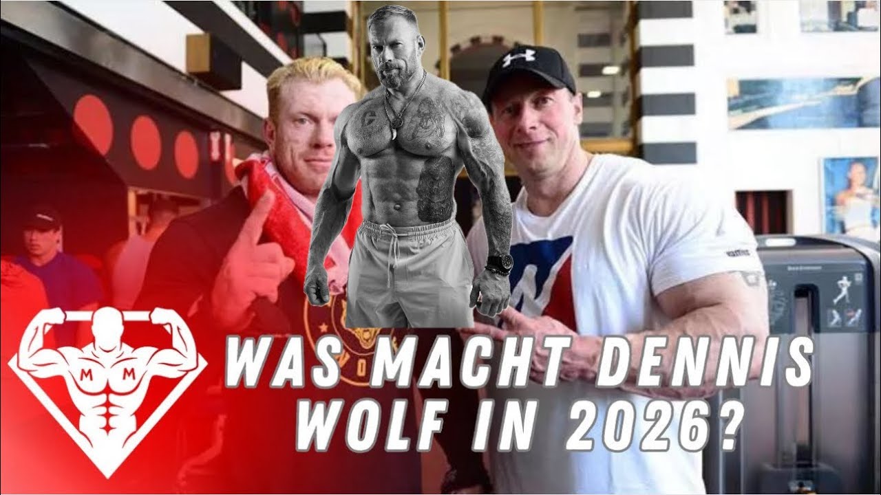 Bodybuilding Legende Dennis Wolf exklusiv: So trainiert er heute & sein Leben in Moskau.