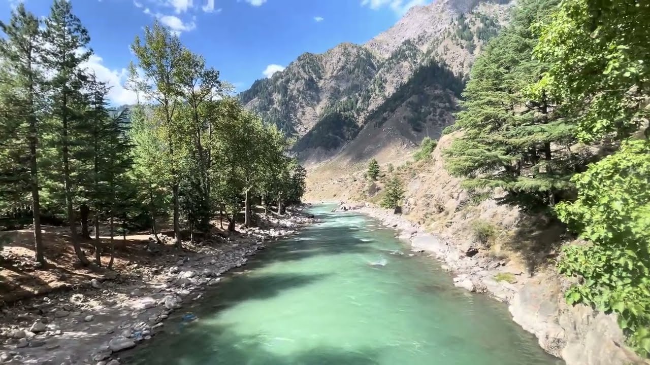 Beautiful view from the Famous PTDC Motel Naran | Naran Valley Bazar | Naran Kaghan | Perch Travels