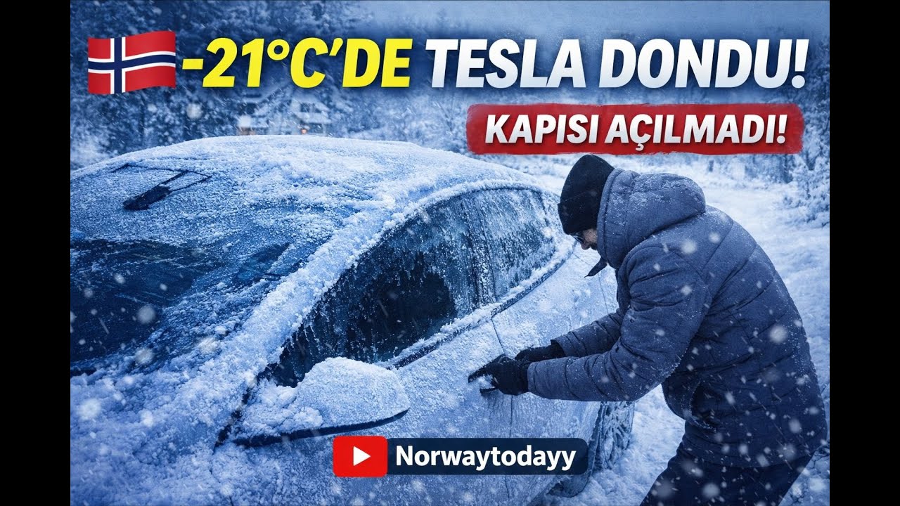 TESLA DONDURUCU SOGUKTA SINIFTA MI KALDI? KUZEYDE YASAMIN ZORLUKLARI? BU SOĞUKTA NASIL ISINIYORUZ?