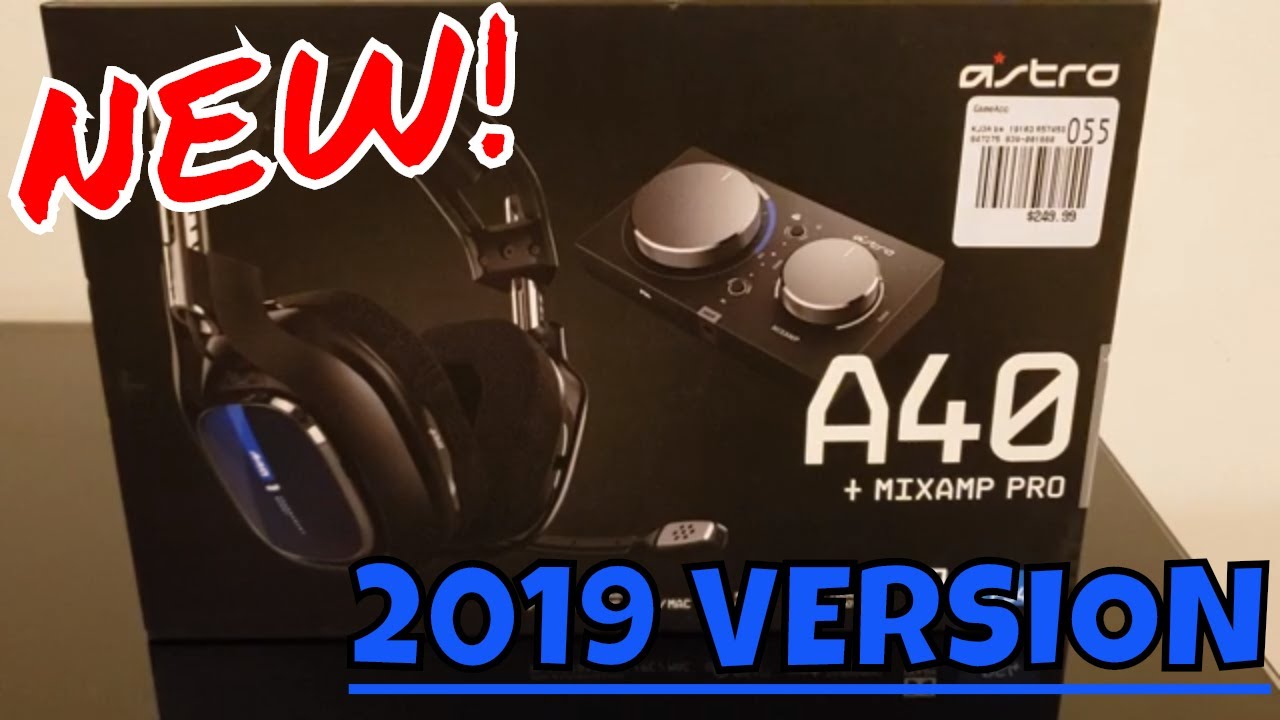 ASTRO A40 TR Headset + MixAmp Pro 2019 Model Unboxing and Review Part 1