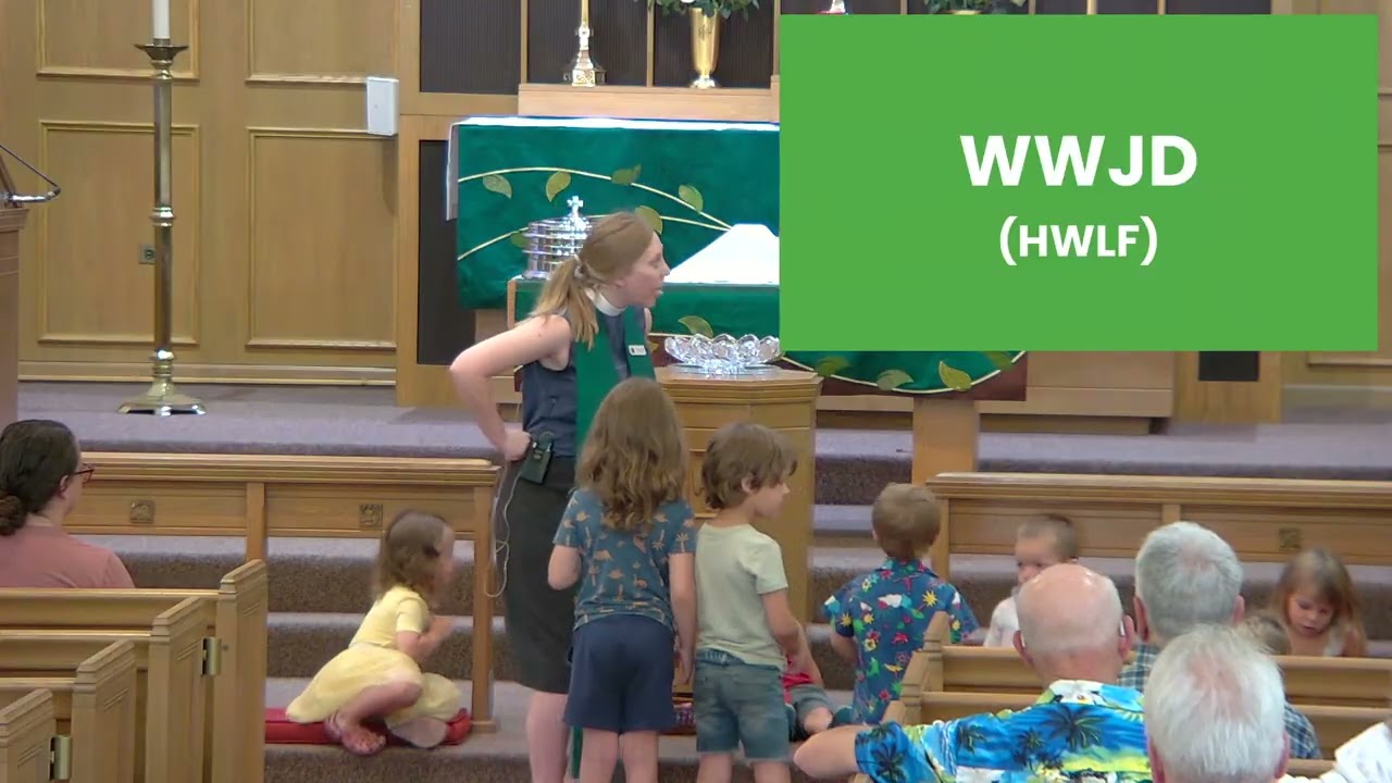 Children's Sermon: WWJD, 8/17/25