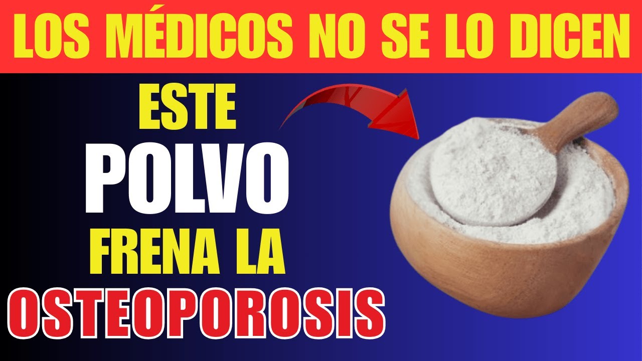 OSTEOPOROSIS: AGREGA este POLVO a tu CAFÉ para PROTEGER tus HUESOS y ALIVIAR el dolor