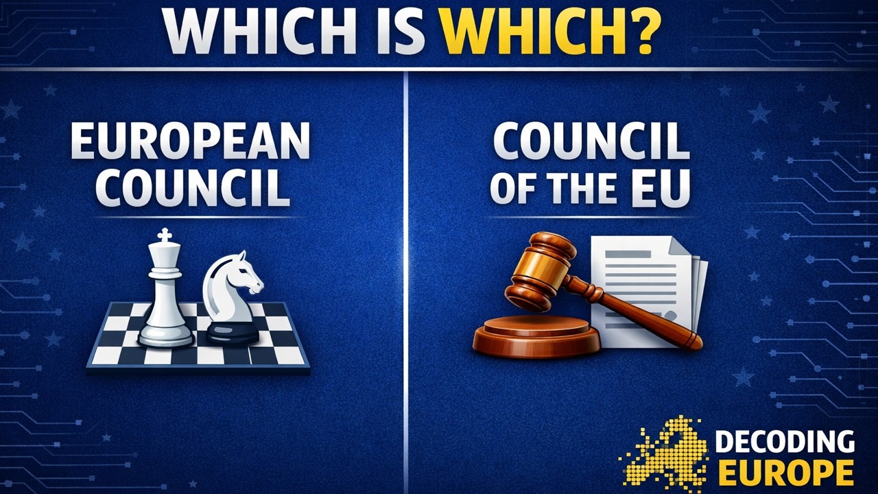 The EU Council Confusion: European Council vs. Council of the EU Explained