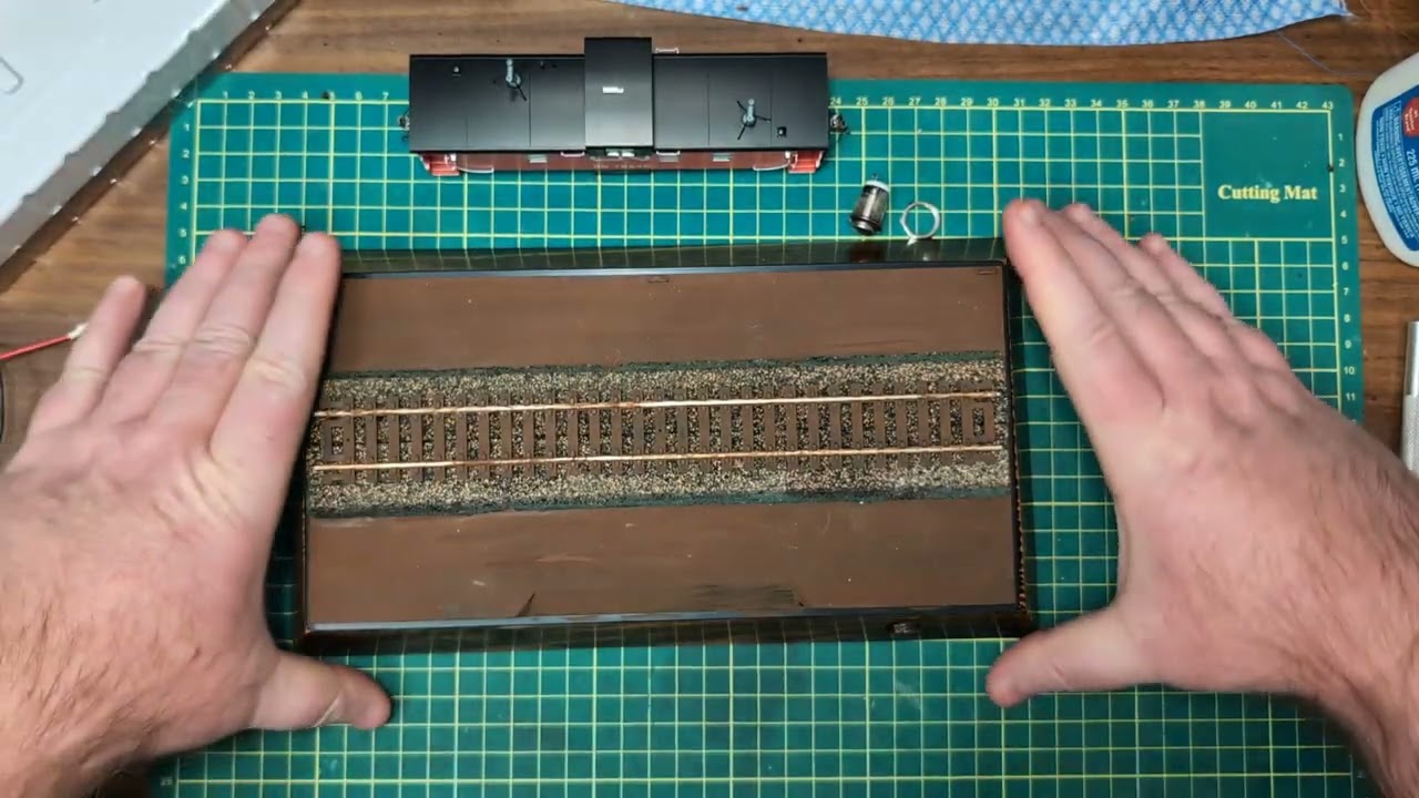 Part 3 Rapido Hawker Siddeley Caboose Display Case Project