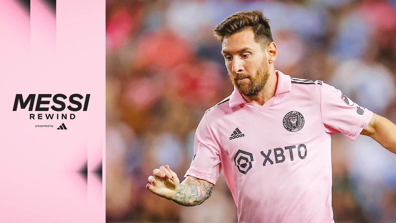 Watch the best moments from Inter Miami's Lionel Messi vs. the New York Red Bulls