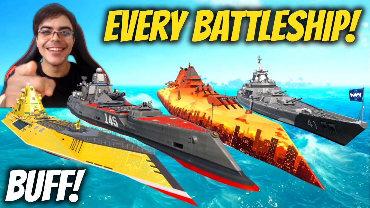Every Buffed Battleship After The Rebalance – Are They META Now? | Modern Warships