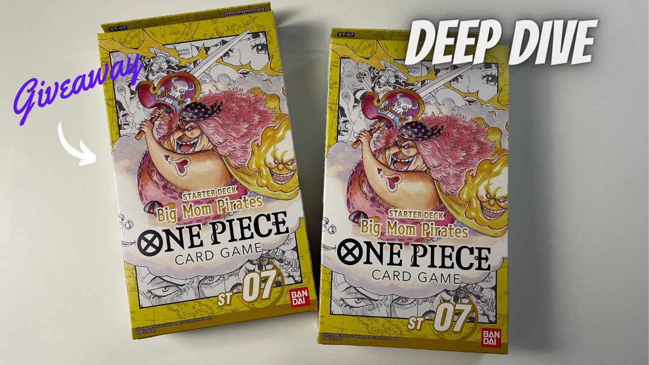 Big Mom Pirates Starter Deck Opening - ST07 One Piece TCG