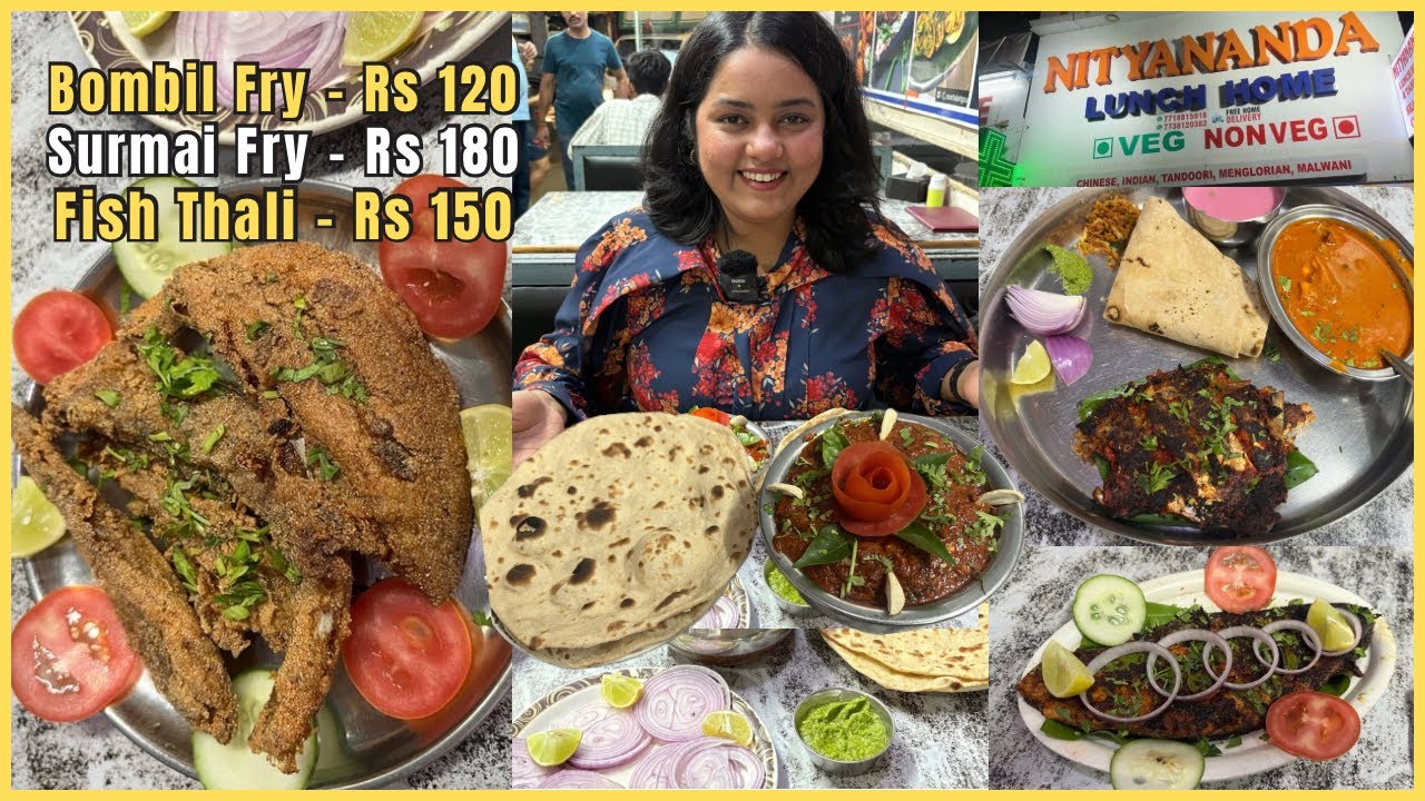 Nityanand Lunch Home AFFORDABLE RESTAURANT Surmai Fry Rs180, Bombil/Mandeli Rs120, Fish Thali Rs150