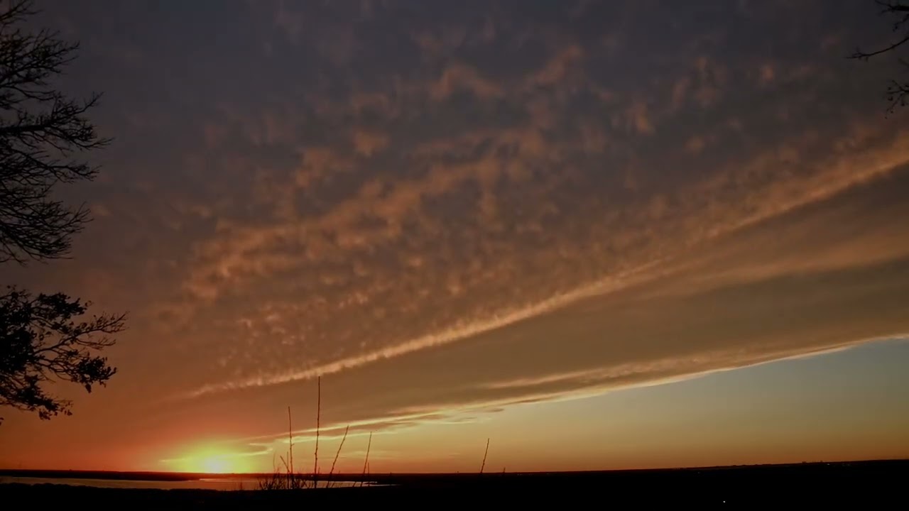 Fiery North Texas Sunset (January, 8, 2026)