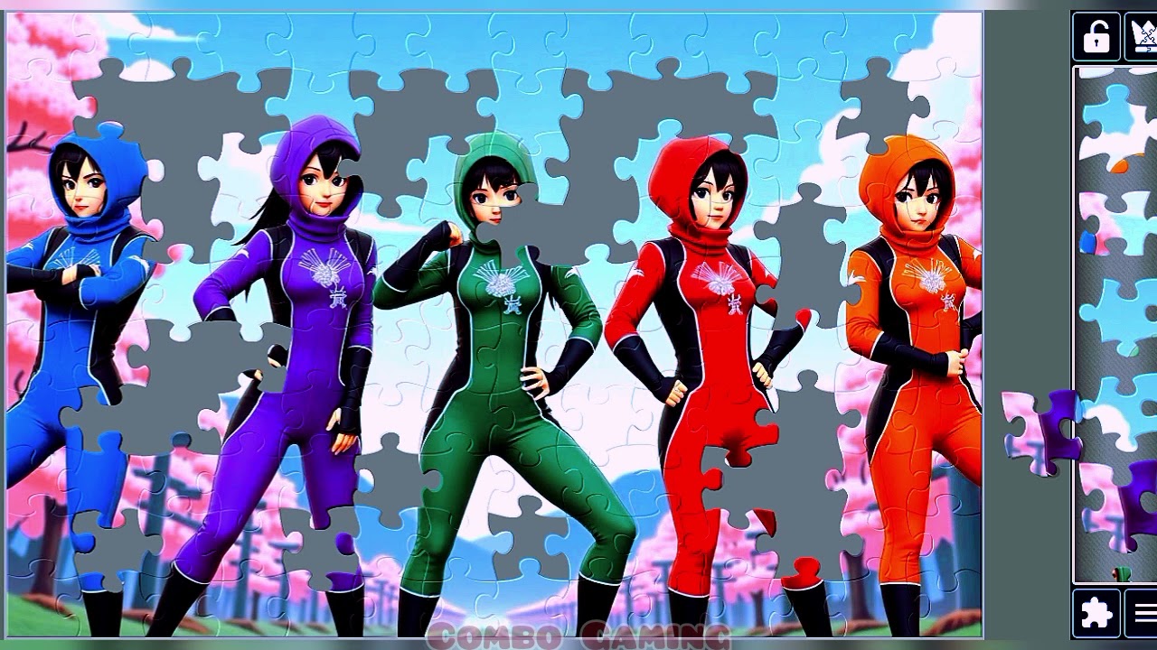 puzzle #4688 gameplay || HD women female force creative mind jigsaw puzzle game 