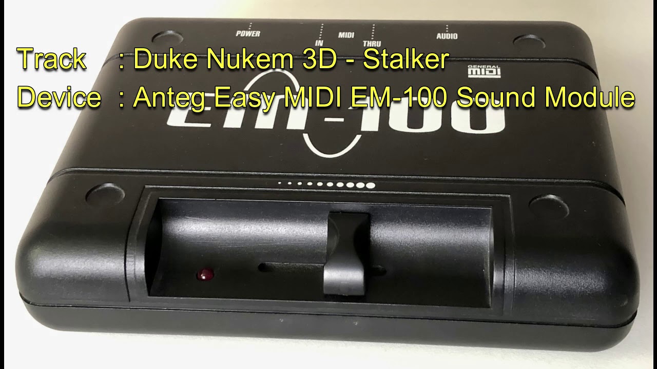 Duke Nukem 3D - Stalker Comparison of 65 wavetable/MIDI devices