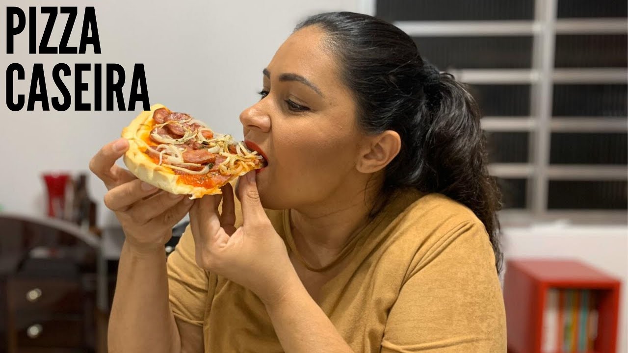 MASSA DE PIZZA CASEIRA SOVADA NO PROCESSADOR
