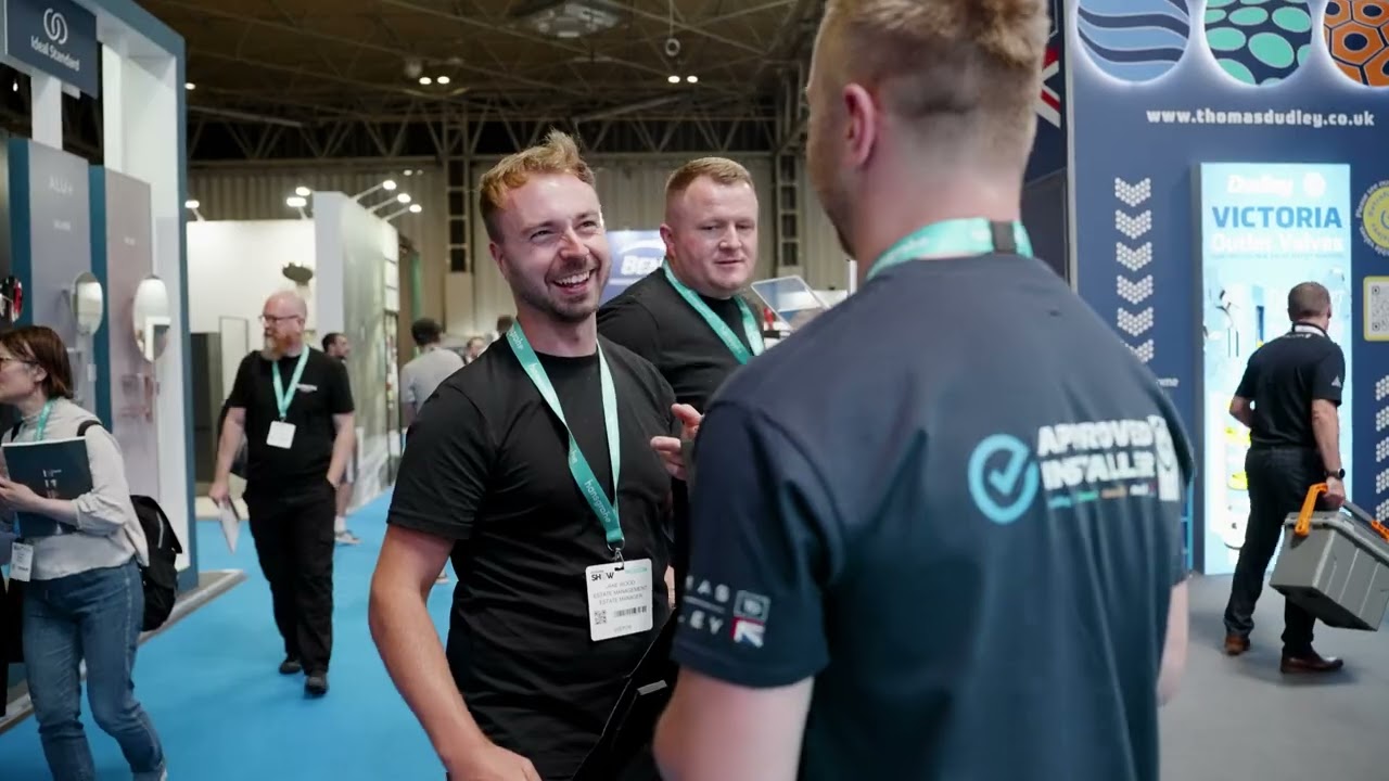 Thomas Dudley at the Installer Show 2024
