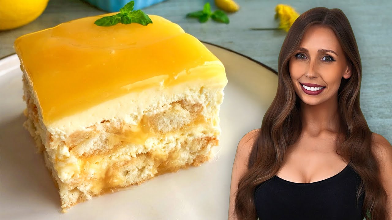Easy Lemon Tiramisu 🍋