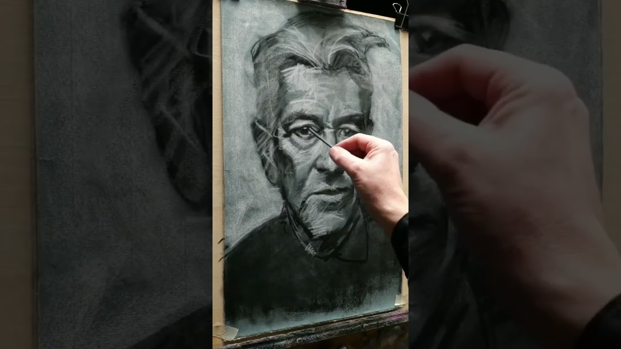 #stefan_nuetzel #davidlynch   #n&uuml;tzwoch LIVE ART SESSION 129 | DAVID LYNCH 2. ZEICHNUNG