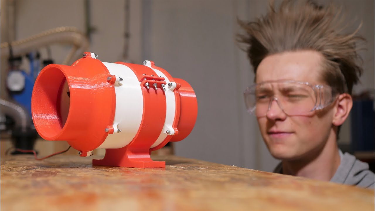 3D Printing a Laser Duct Fan