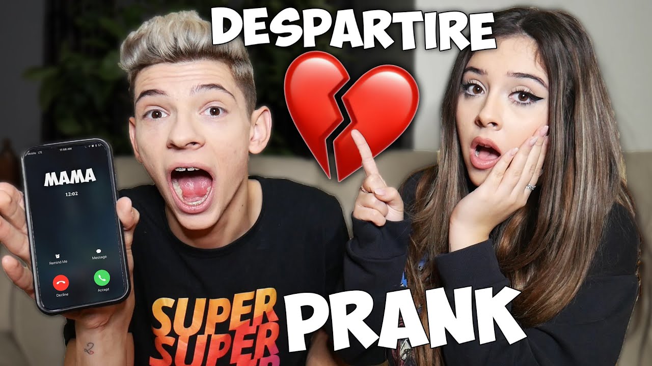 NE-AM DESPĂRȚIT *prank mamei mele* (a plans rau de tot...)