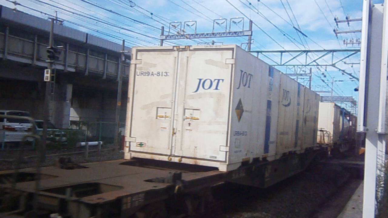 [3075レ]EF 641046広島更新車草薙通過(ホイッスル入り)