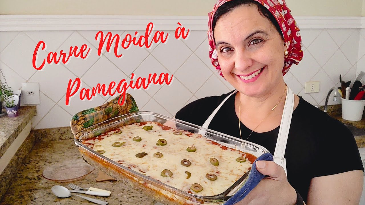 CARNE MOÍDA À PARMEGIANA - VOCÊ PRECISA PROVAR! #umadelicia #receitafacil