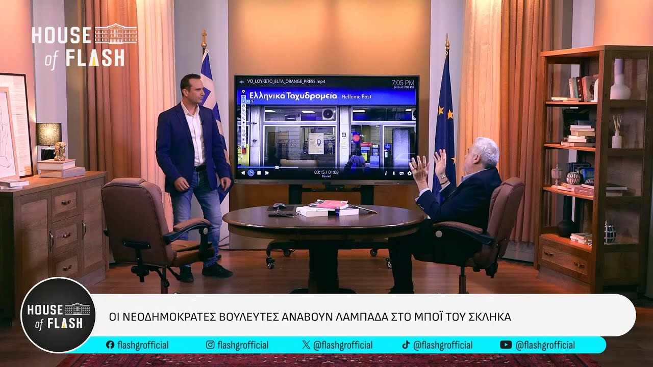 «Αντάρτικο» από τους νεοδημοκράτες βουλευτές κατά Χατζηδάκη & Σκλήκα | HOUSE OF FLASH