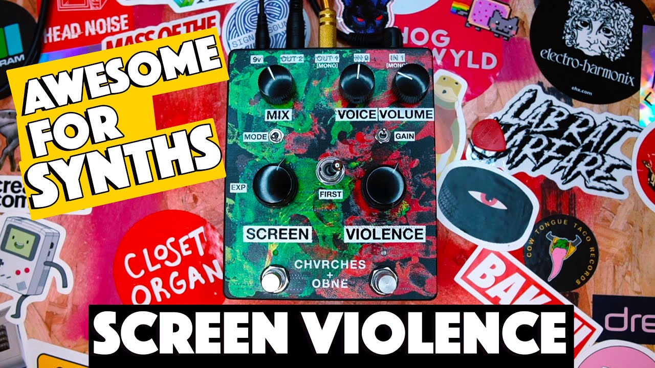 My new favourite effects pedal for synths - Old Blood Noise Endeavors x Chvrches - Screen Violence