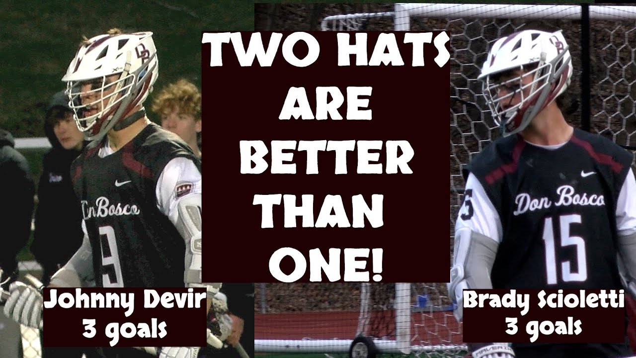Don Bosco 10 Ridgewood 3 | HS Boys Lacrosse | Devir and Scioletti Score Hat Trick for Ironmen!
