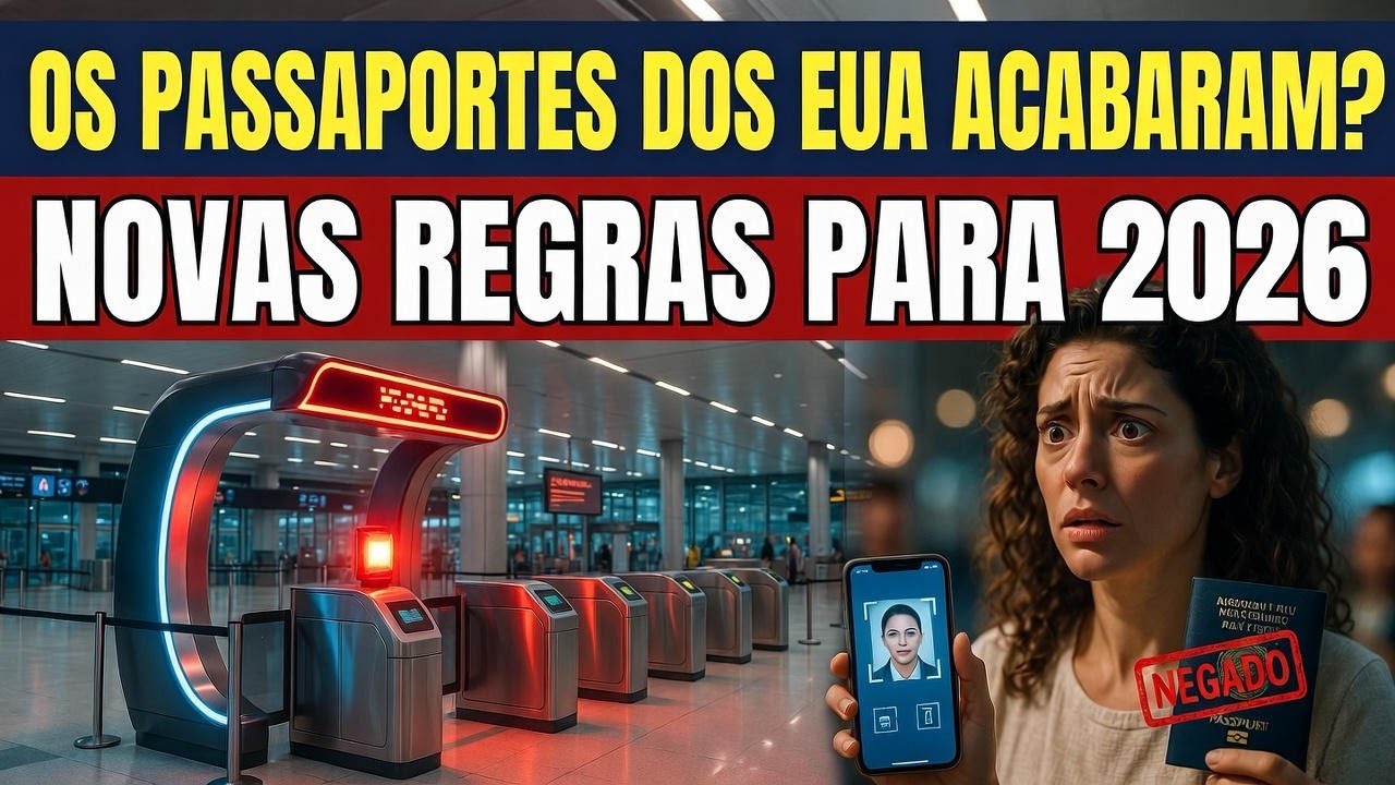 Novas Regras de Passaporte a Partir de 1º de Janeiro de 2026 (Não Seja BARRADO)