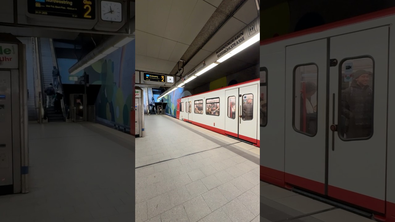 🇩🇪 Nürnberg U-bahn - Nuremberg metro typ VAG DT3 U3 #ubahn #metro #germany #subway