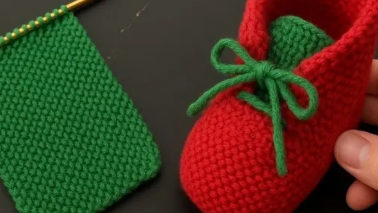 New  baby  Boots 0-6 months knitting pattern for babies Jutti #399अपने बच्चो के लिए बनाए गर्म मोजे