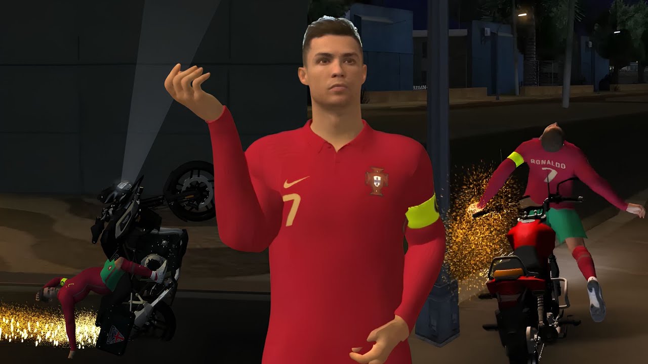 O mod do CR7 no GTA SA é insano