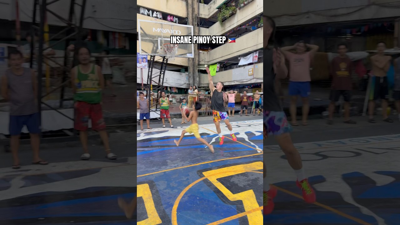 INSANE PINOY STEP 🇵🇭 #philippinesbasketball #philippines #filipino #basketball #ballislife