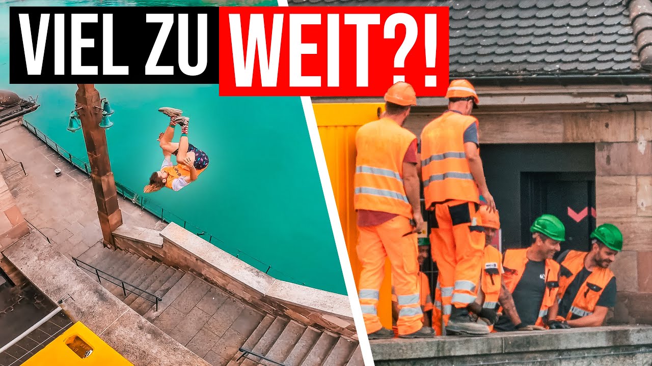 URBANES Klippenspringen GEHT SCHIEF! | GEISTESKRANKE FAILS & Bauarbeiter INVASION in Basel!🇨🇭