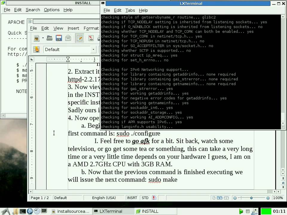 How to Download, Compile, Install, and Run Apache HTTPD Server on Linux (PART 2/4).