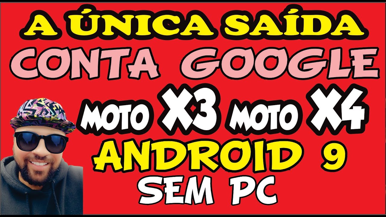 COMO FAZER HARD RESET E DESBLOQUEAR CONTA GOOGLE MOTO X3 MOTO X4 NO ANDROID 9 SEM PC A ÚNICA SAÍDA.