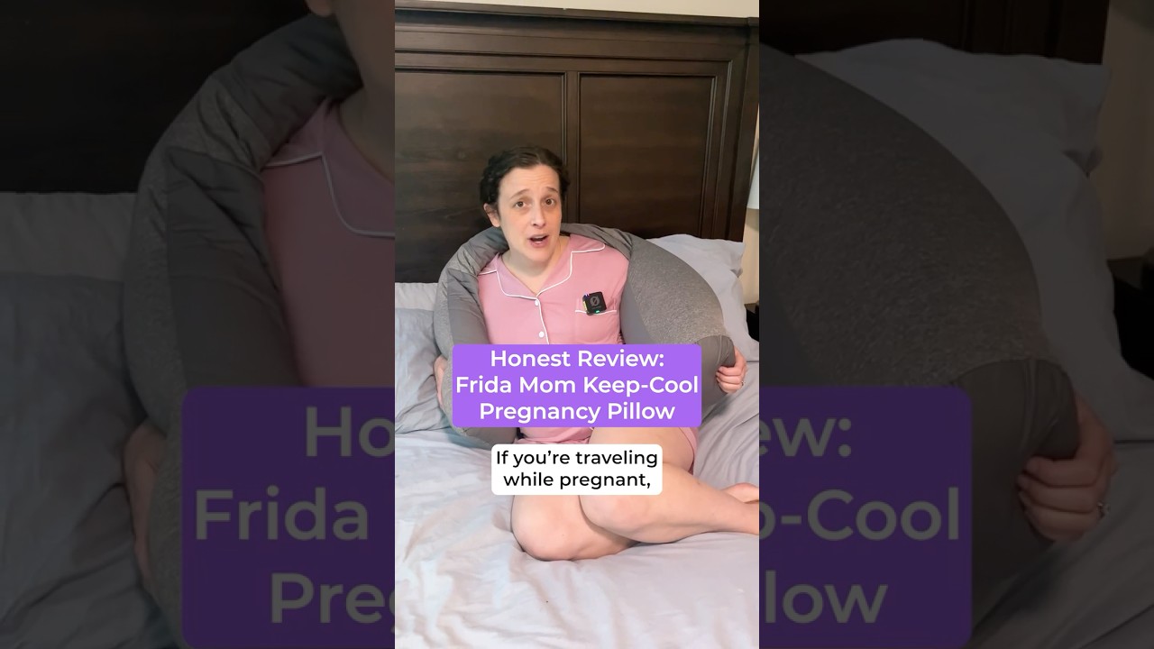 Frida Mom Keep-Cool Pregnancy Pillow: The Travel-Friendly Pregnancy Pillow
