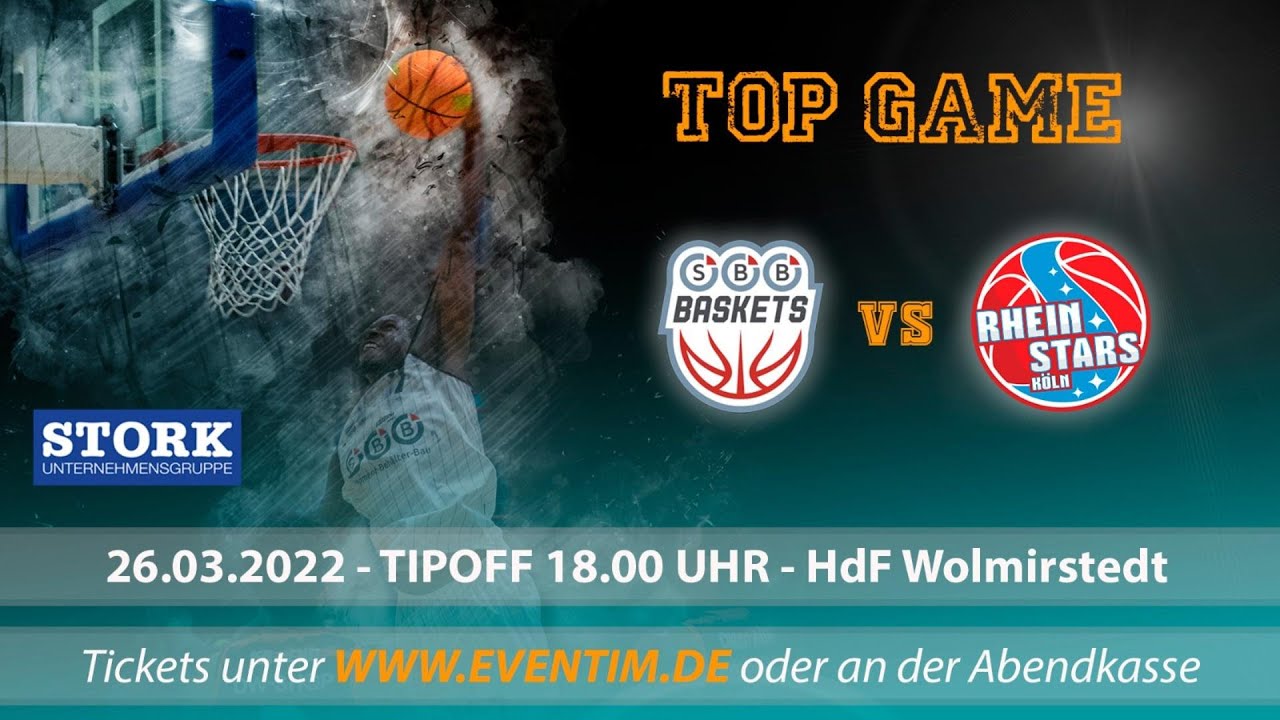 26.03.2022 SBB Baskets vs Rheinstars Köln