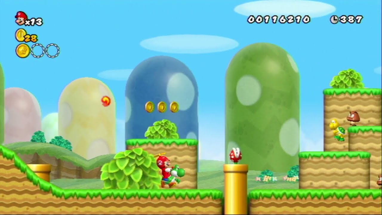New Super Mario Bros Wii: Episode 1 New Gameplay