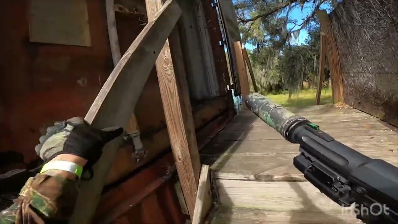 Running the field ☠️ @ Black tiger airsoft