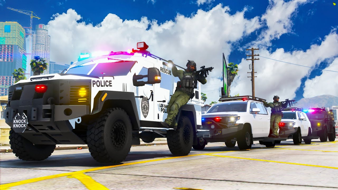 САМЫЙ МАСШТАБНЫЙ рейд спецназа в GTA 5 RP!