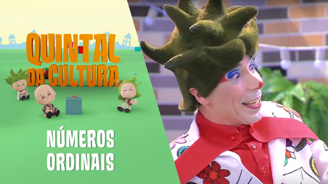 Quintal da Cultura - Números Ordinais