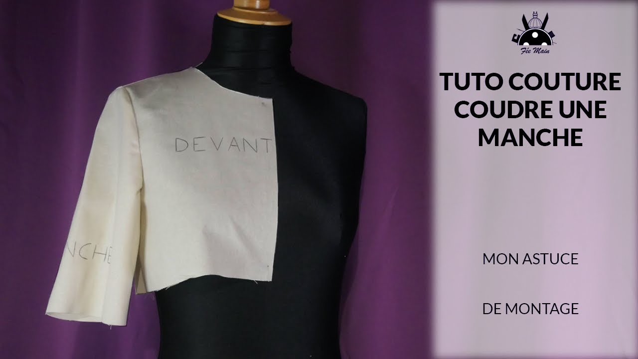 Tuto Couture : Coudre une manche (mon astuce perso)