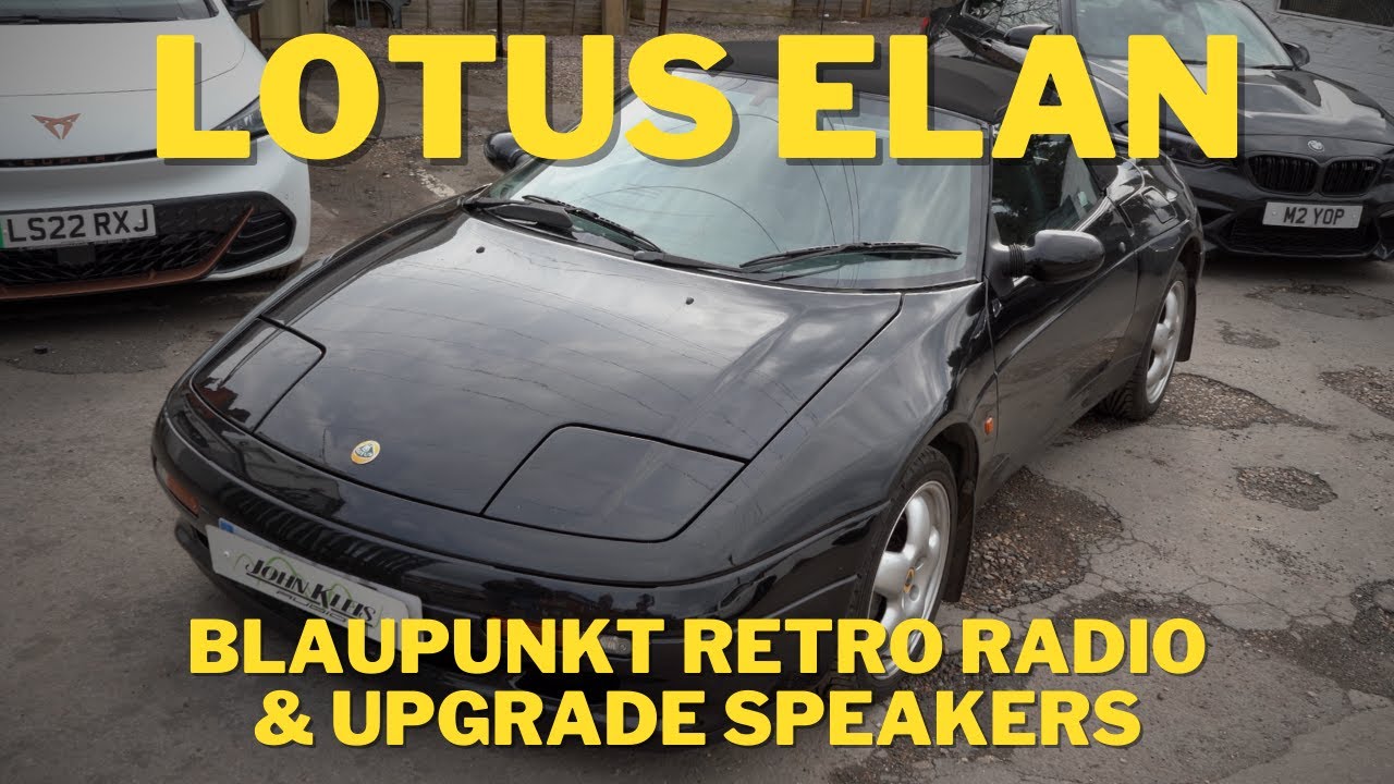 Lotus Elan | Perfect Period Stereo Upgrade with Blaupunkt Frankfurt