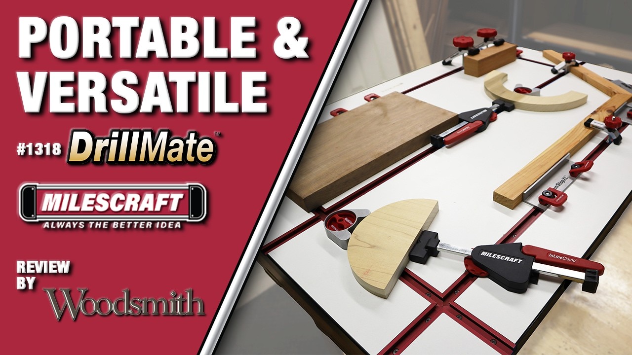 Drill Precision Anywhere with the Milescraft DrillMate | Woodsmith Magazine Review