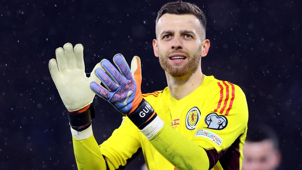 Angus Gunn vs Germany - Euro 2024 HD