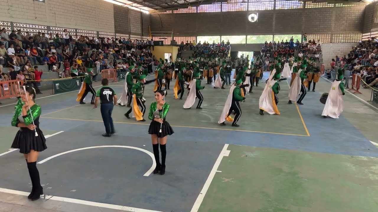 Banda Genaro Muñoz Hernandez Competencia Liceo Cardenal 2024 💚