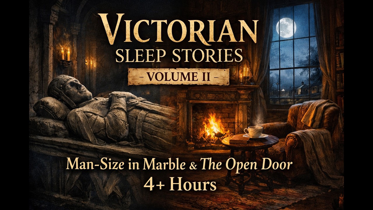 Victorian Sleep Stories Vol. 2 | The Open Window & The Open Door | 4+ Hour Cozy Night Reading