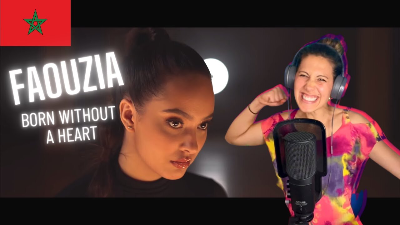 ICE COLD! Faouzia - Born Without A Heart REACTION #faouzia #bornwithoutaheart #reaction #morocco