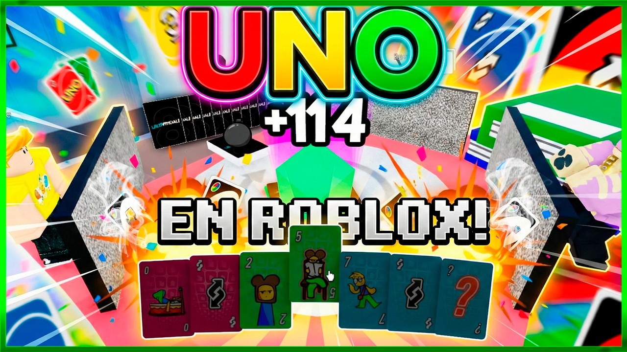 +130 Cartas en UNO de Roblox? 🤬🫣
