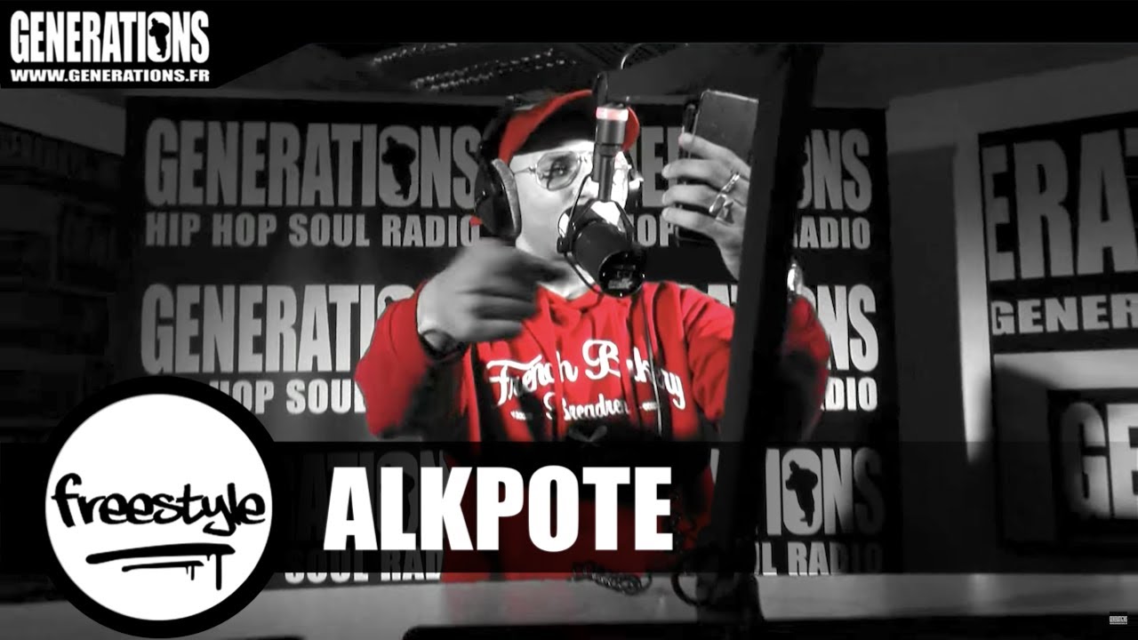 Alkpote - Freestyle Prod by Dj Weedim (Live des studios de Generations)