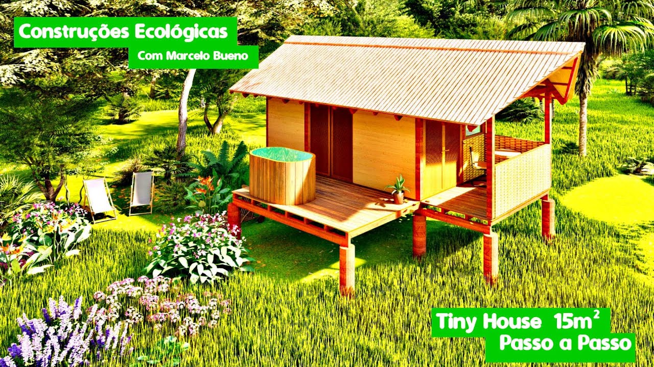 TinyHouse 15m2 construida em 3dias